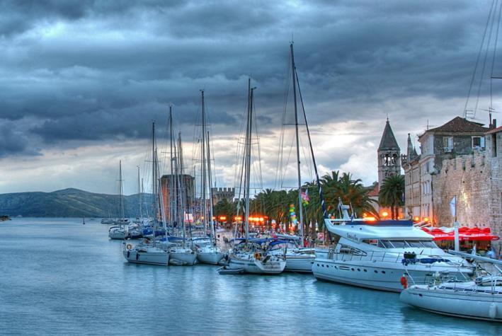 Blue View Apartments Trogir Eksteriør bilde